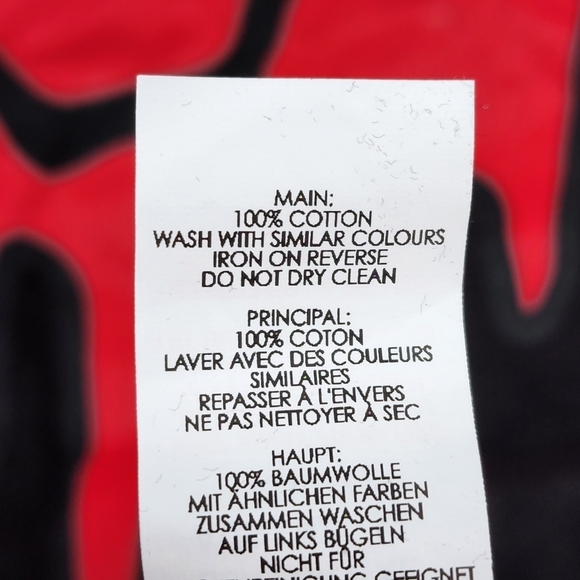 Boohooman Oversized Drip Face Short Sleeve Tee - XL - Picture 5 of 7